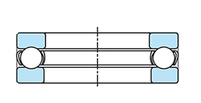 thrust bearing sizes